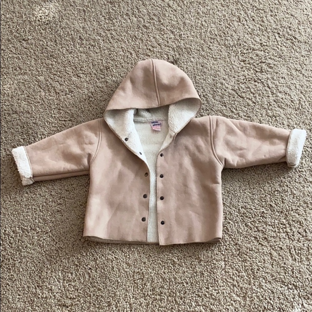 Super soft bottom up jacket